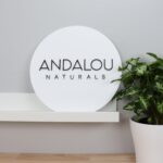 Custom Round Acrylic Logo Sign Board for Office & Shop Wall Decor - Image 2