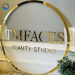 Custom Round Acrylic Logo Sign Board for Office & Shop Wall Decor - Image 8