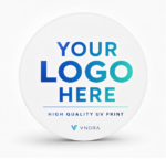 Custom Round Acrylic Logo Sign with backlight Board for Office & Shop Wall Decor - Image 2