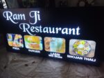 Premium Reverse Cutting LED Acrylic Sign Board for Shop & Office